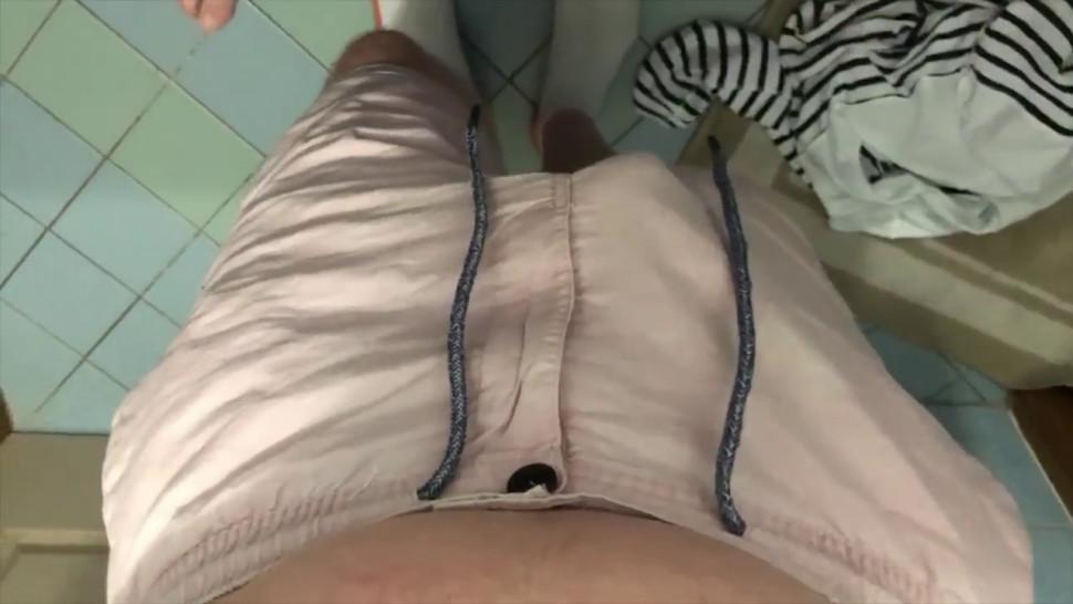 Chubby Teen Fucked In Bathroom While Parents In Next Room