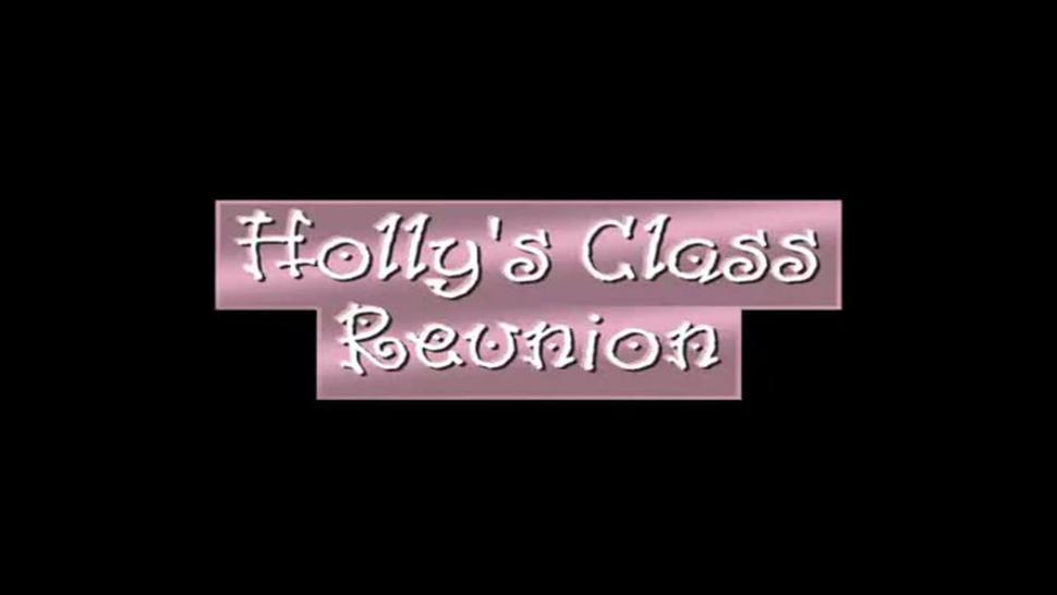 Holly Hot Blonde Wife Gangbanged at high school reunion