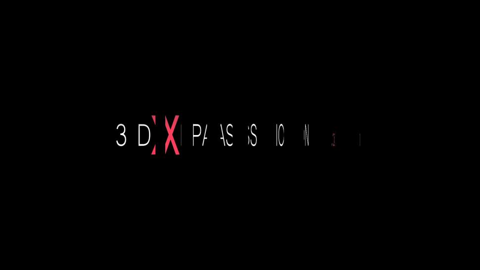 3DXPASSION - Schoolgirl dreams to have sex with a black man on a lost island