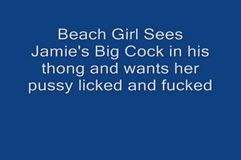 Jamie Tastes And Screws A Horny Beach Slut