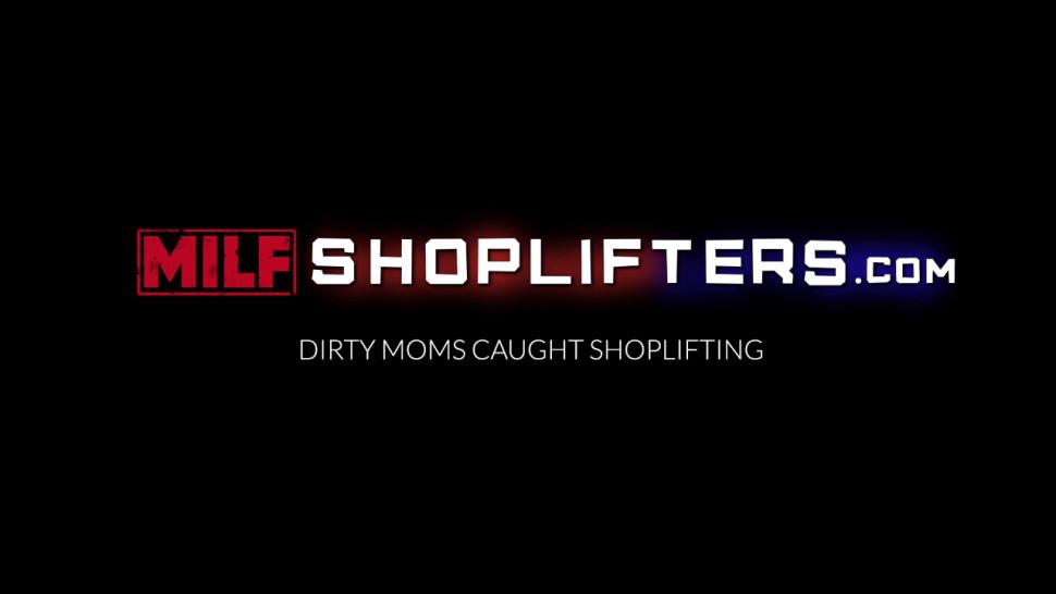 MILF SHOPLIFTERS - Casca Akashova sucks and rides to avoid jail for shoplifting