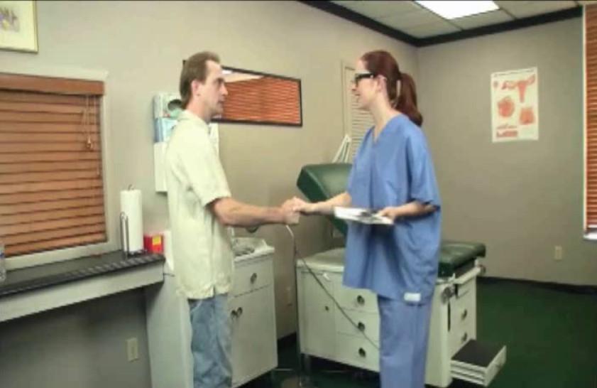 nurse gives handjob in hospital