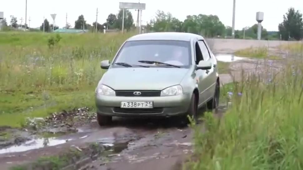 Thigh High Boots Car Stuck in Mud 3