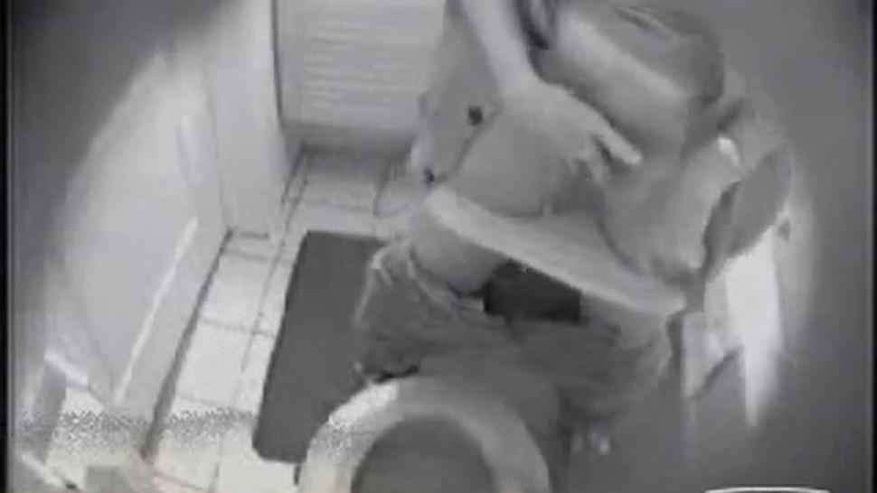 NOT My sister fingering in toilet caught by hidden cam