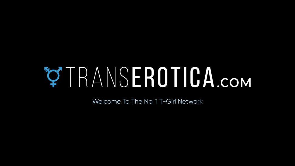 TRANSEROTICA Ginger TS Erica Cherry Fucked After 69 Blowjob