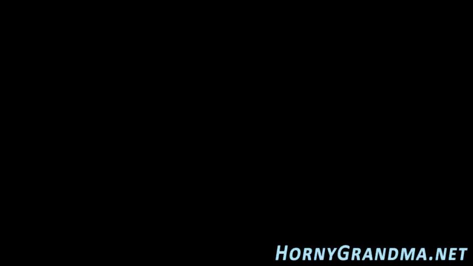 Tongued horny granny fuck