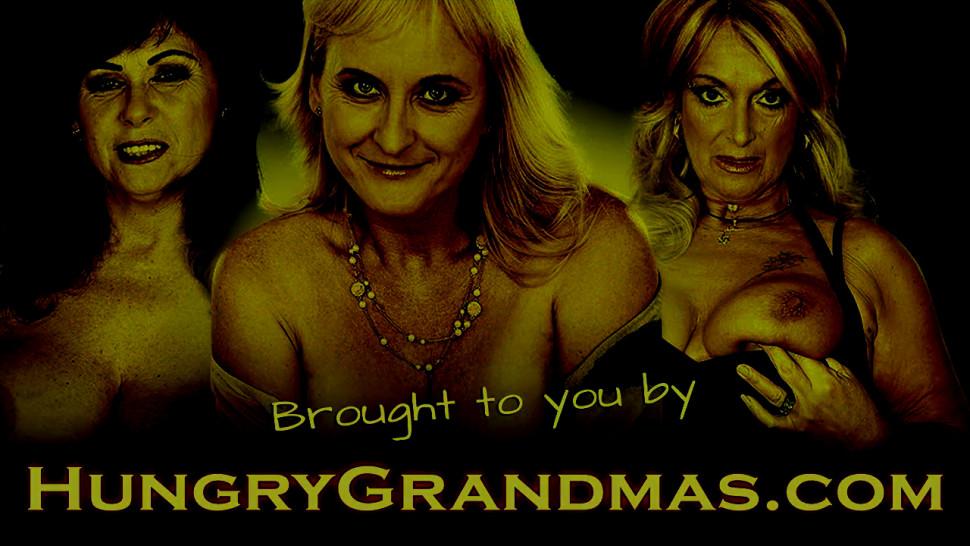 Granny with huge boobs enjoying hardcore sex - video 1