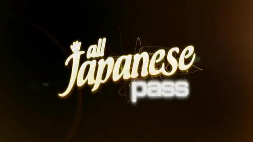 ALL JAPANESE PASS - Cute babe Kasumi Uehara fucks puss - More at hotajp com