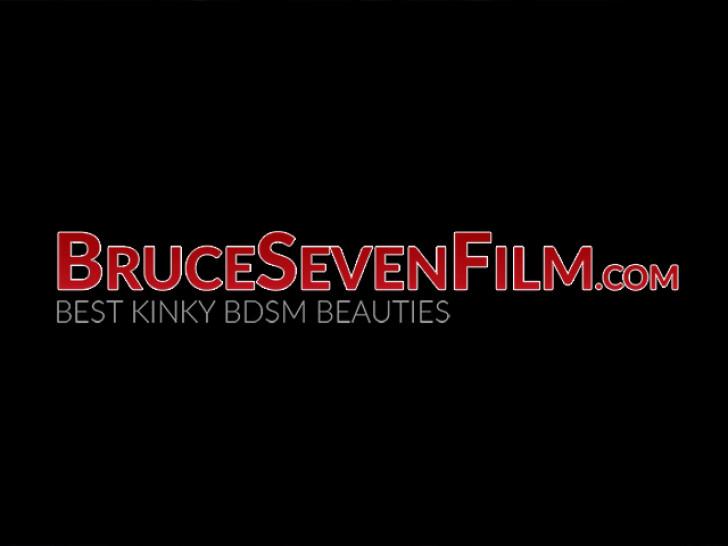 BRUCE SEVEN FILMS - BAD QUALITY-Sub dyke with small tits roughly dominated by kinky dyke