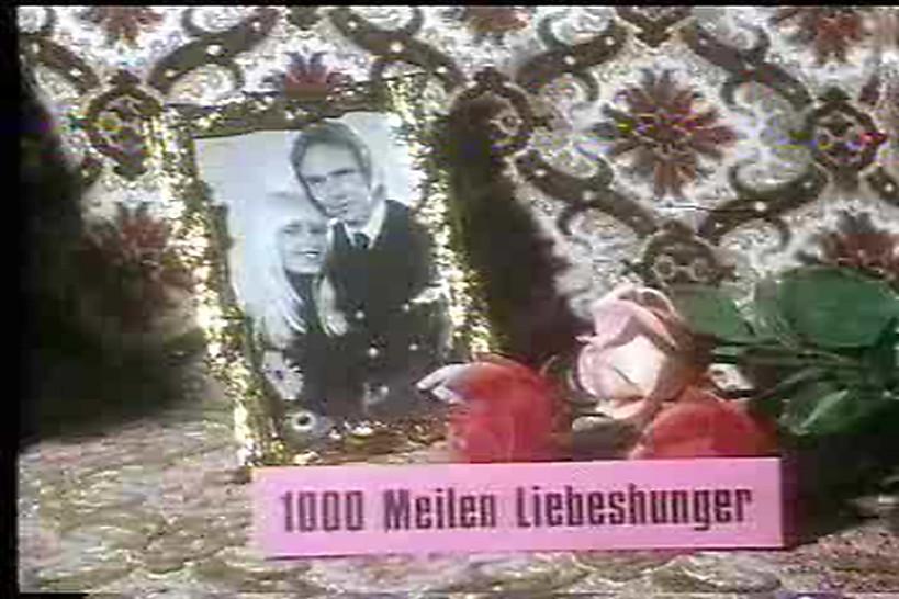 vintage 70s german - 1000 Meilen Liebeshunger - cc79