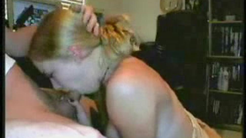 Hot Blonde Gives Blowjob And Swallow Some Sperm