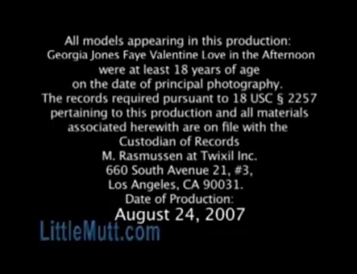 Georgia Jones And Faye Reagan Love In The Afternoon