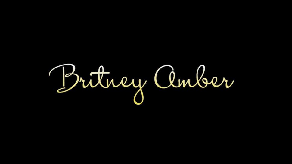 CHERRY PIMPS - Big Tit Blonde Britney Amber Solo Masturbates With a Dildo