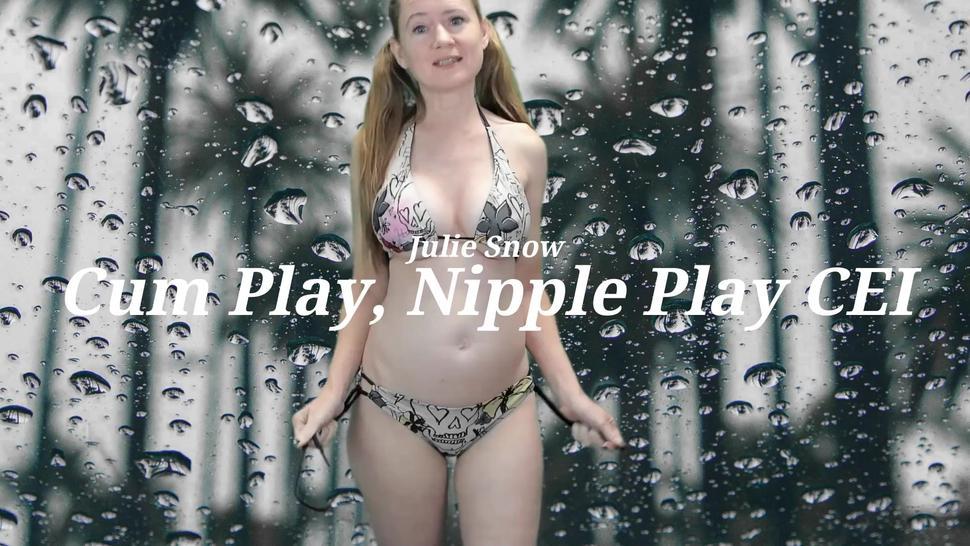 Cum Play Nipple Play CEI Gentle Positive FemDom MILF JOI