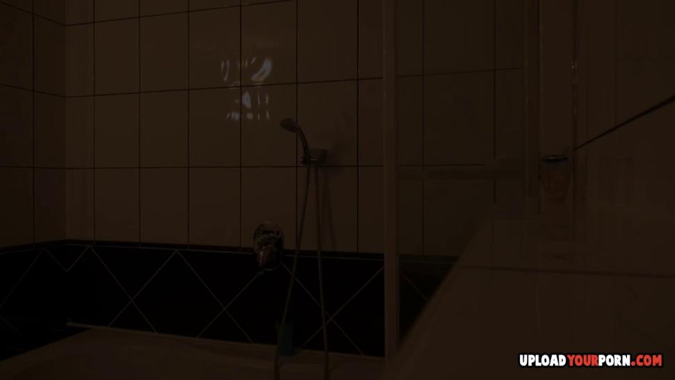 UPLOADYOURPORN - Astonishing chick gets recorded while showering alone