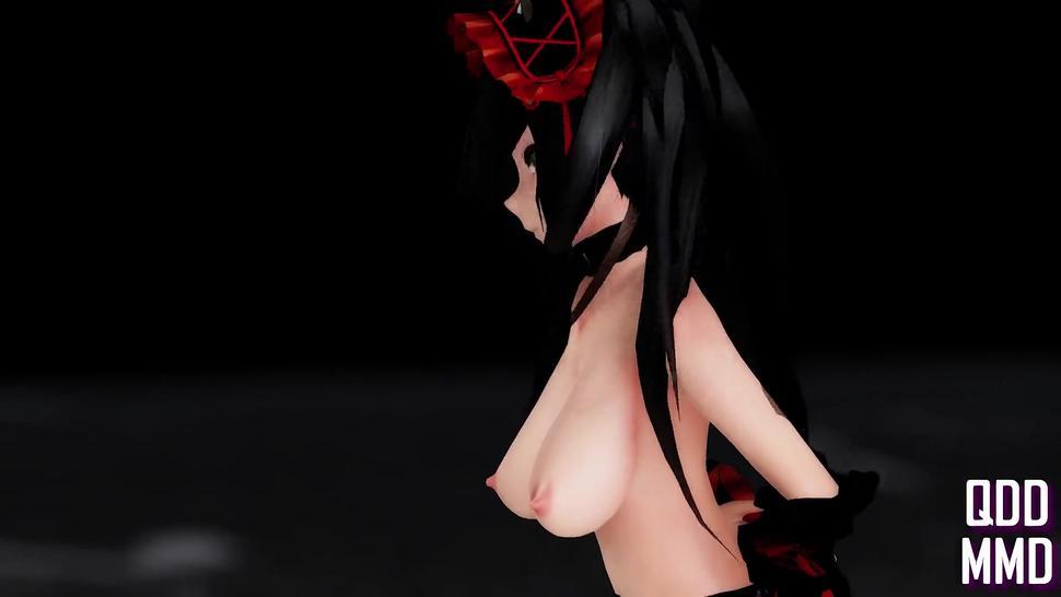 MMD Kurumi Tokisaki (Happy Synthesizer) (Submitted by QDDarkness)