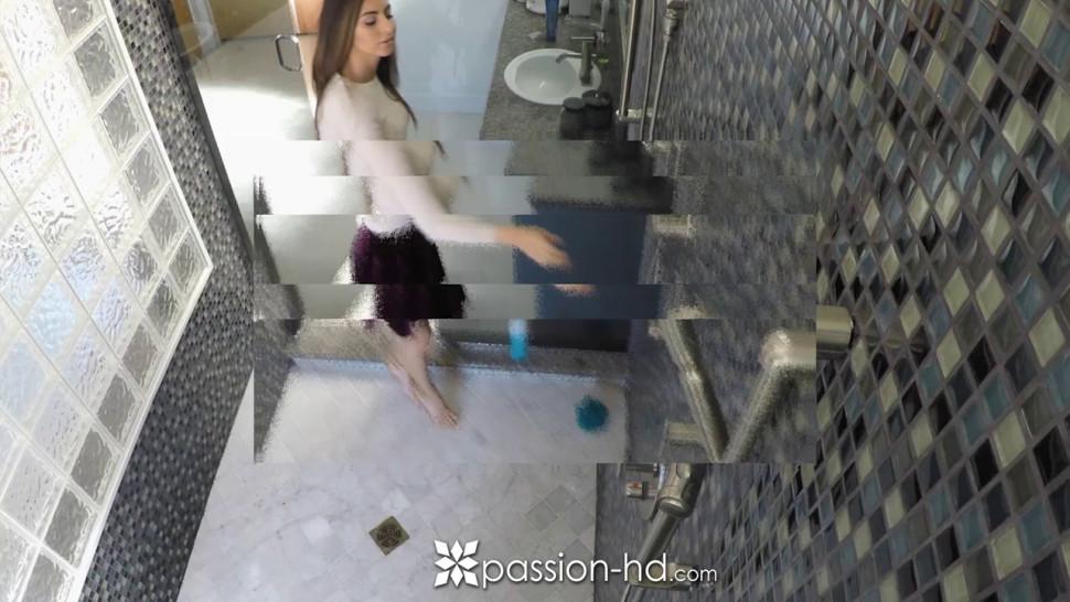 PASSION-HD High rise condo fuck with freckled busty Skyla Novea