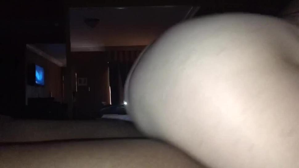 PAWG rides fat black cock, wet pussy, fat ass, white girl