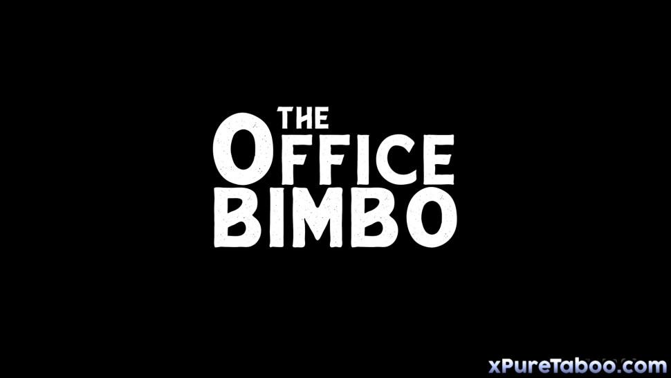 Office bimbo tricked and used as fuck toy by her boss