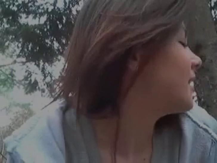 Blowjob from teen college babe and facial