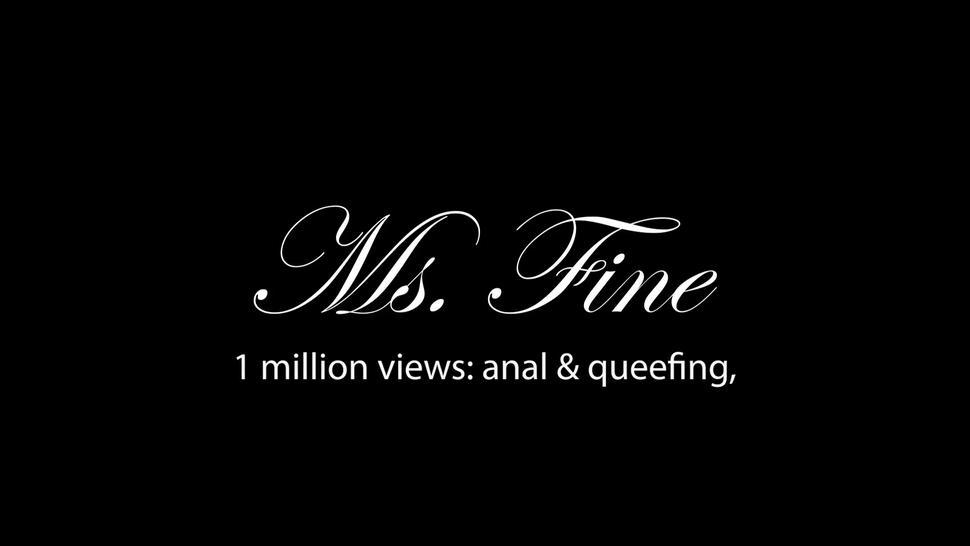 1 MILLION VIEWS! Anal gaping & queefing epic as Ms Fine celebrates!