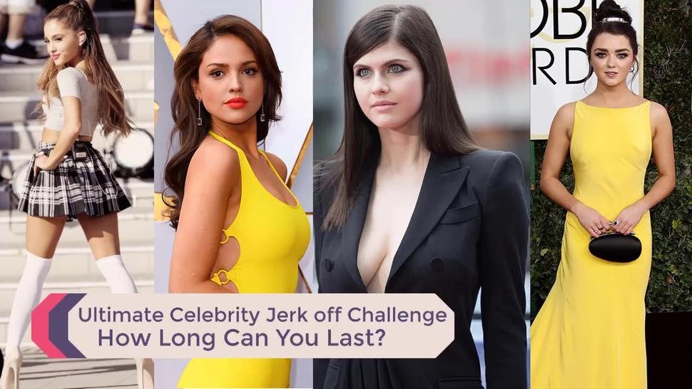 The ultimate celebrity jerk off challenge