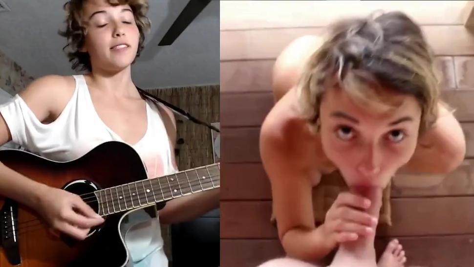 Pixie Pixilized Split Screen, singing and sucking