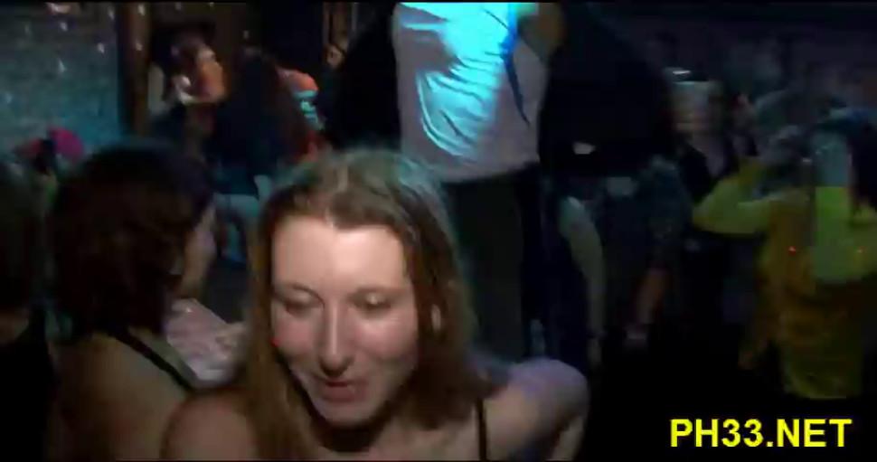 Tons of group sex on the dance floor - video 10