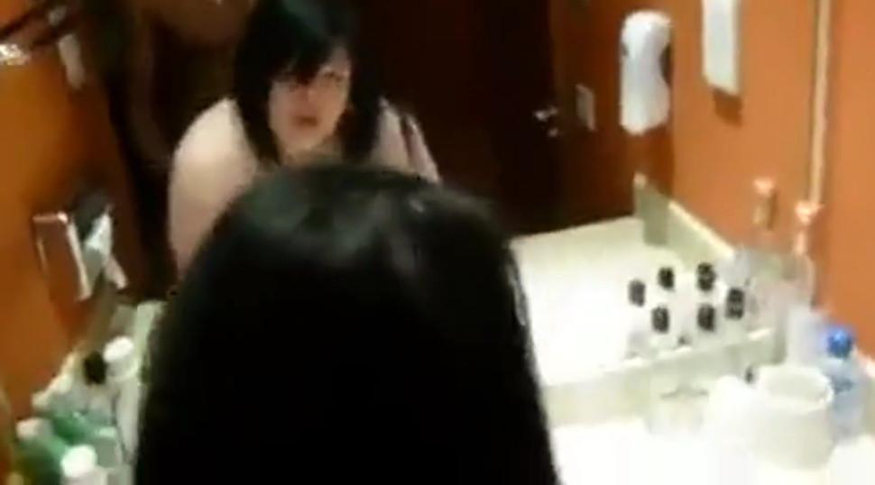 fat british teen fucked hard by bbc in front of mirror - video 2