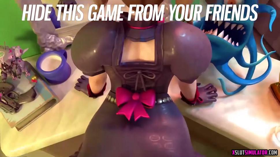 Overwatch heroes banged in pussy by players