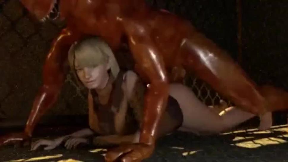 Resident Evil - Ashley fucked by zombies