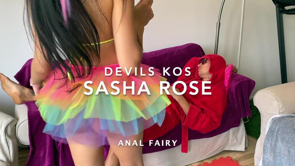 ANAL FAIRY SASHA ROSE!