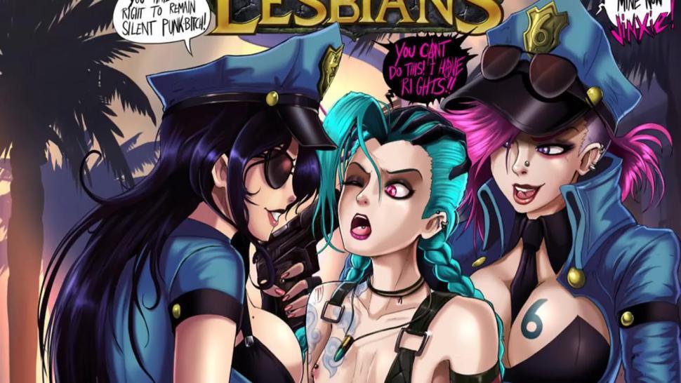 League des lesbiennes : Jinx et Vi se déchainent ! Une parodie League of Legends