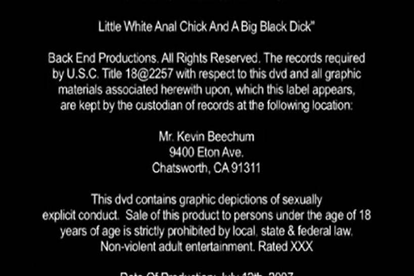 LITTLE WHITE ANAL CHICK AND A BIG BLACK DICK