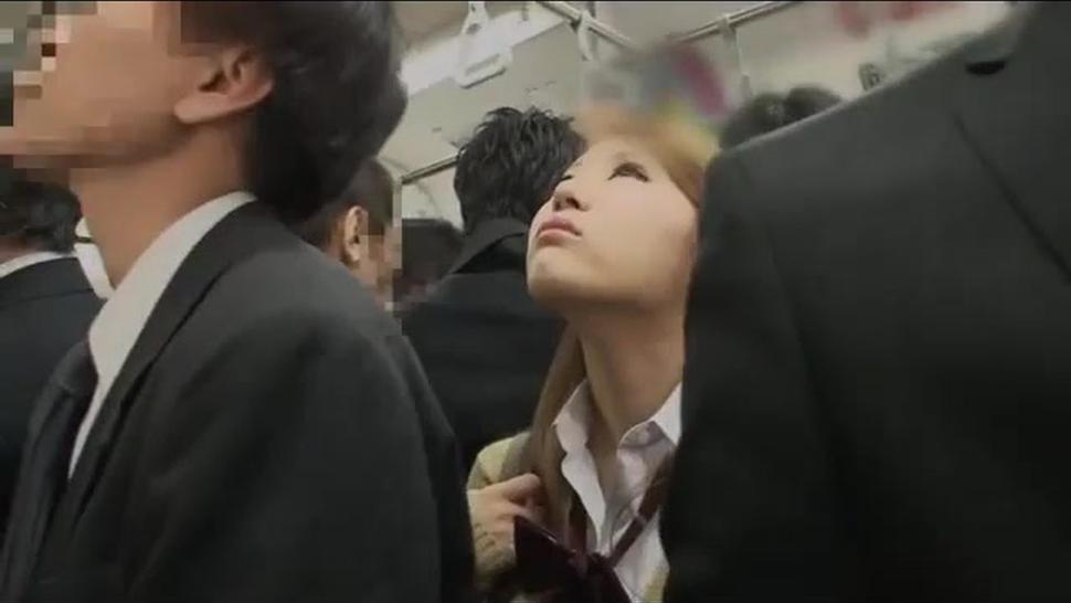 Innocent Schoolgirls Immediately Molested In The Train Without Notice Part 1