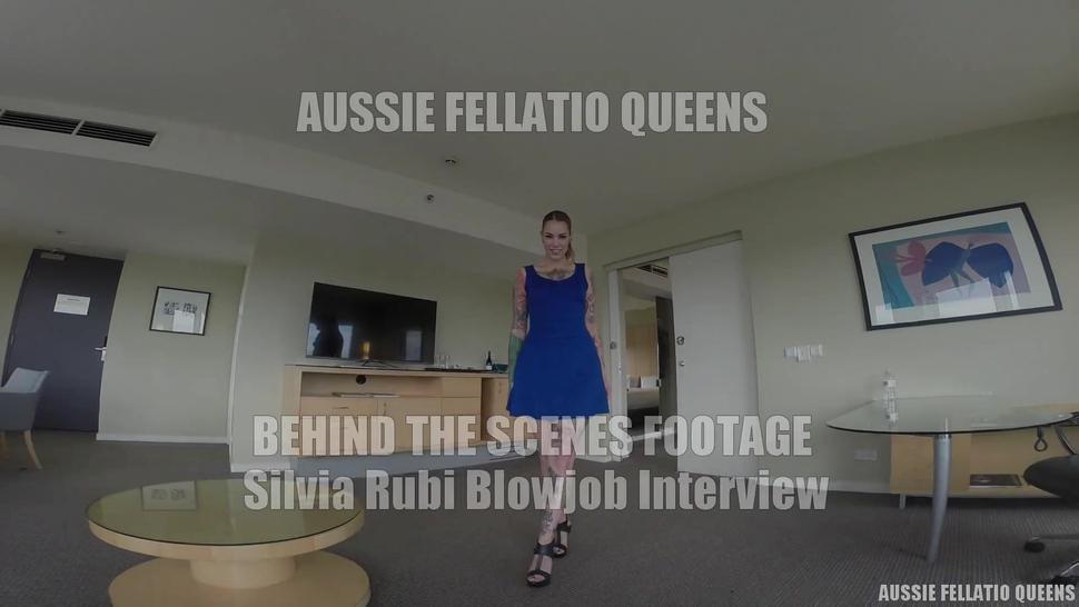 Silvia Rubi Blowjob Interview