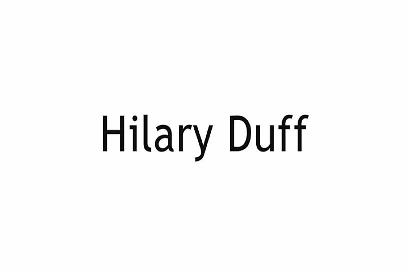 Hilary Duff Cumming Hilary Duff sings she is Cumming