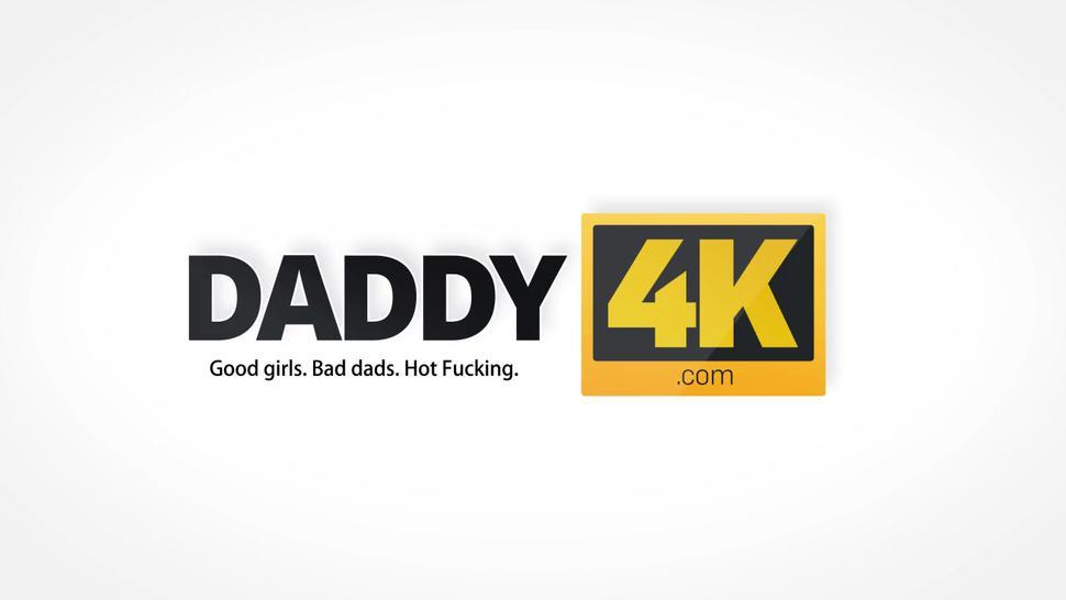 DADDY4K. Busty young lady loves her boyfriends dad more than him