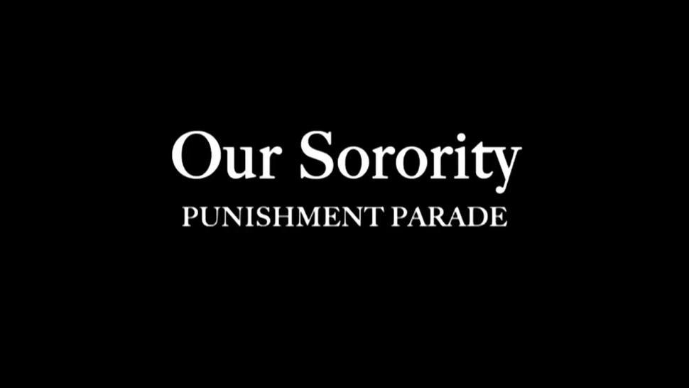 Sorority Punishment Parade