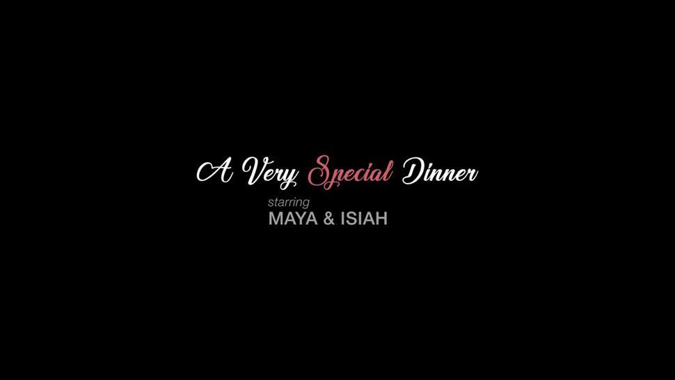 Anal Action During Dinner - Maya Kendrick