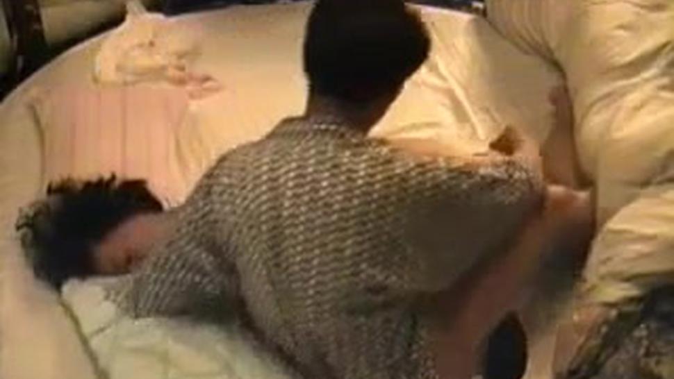 Japanese Wife Banged On Her Bed By Neighbor Spycam