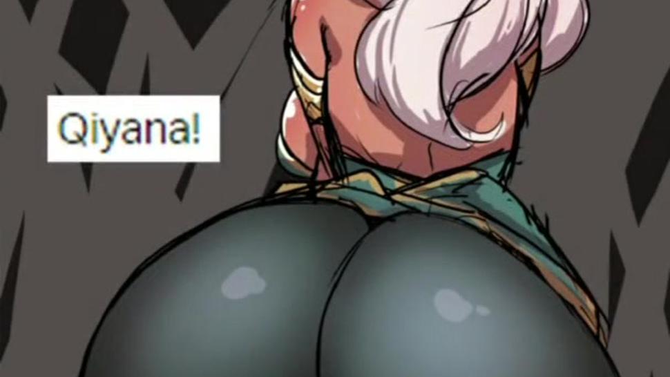 League of Legends Qiyana - Butt Expansion