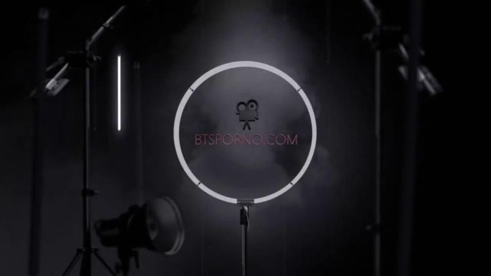 BTSporno-Behind the scenes with Scarlett Mae and Patrick Delphia - video 1