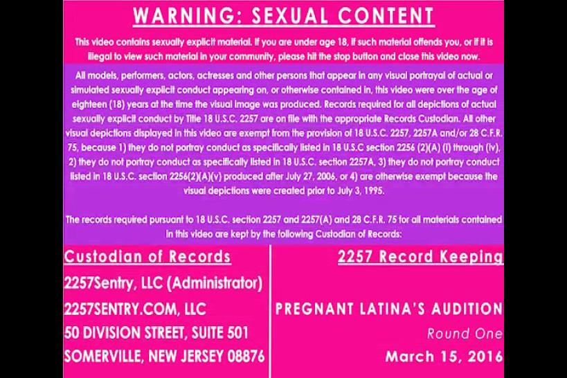 pregnant latina - video 2