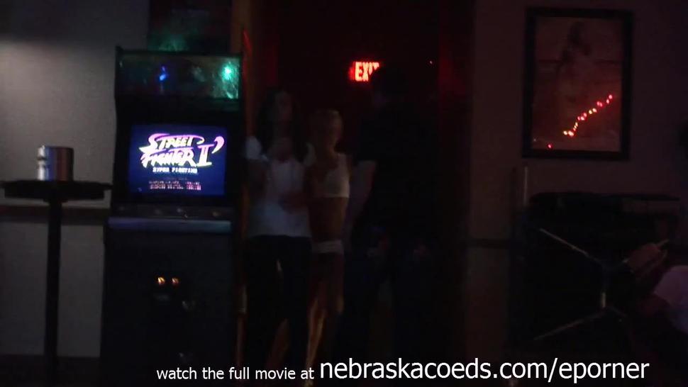 Amateur Wet Tshirt Naked Contest At College Bar With Behind The Scenes