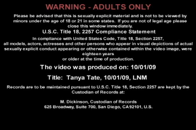 Tanya Tate - Live Naughty America 10/01/2009