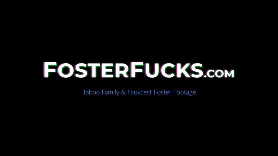 FOSTER FUCKS - Foster family threesome with Elsa Jean and India Summer