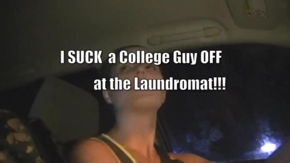 Preview Of Me Sucking Dick At A Public College Campus Laundry!