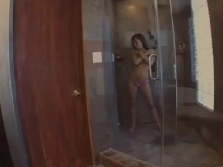 Teasing in the shower then fuck