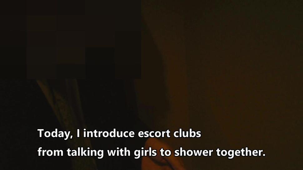 Japanese escort service at shower room
